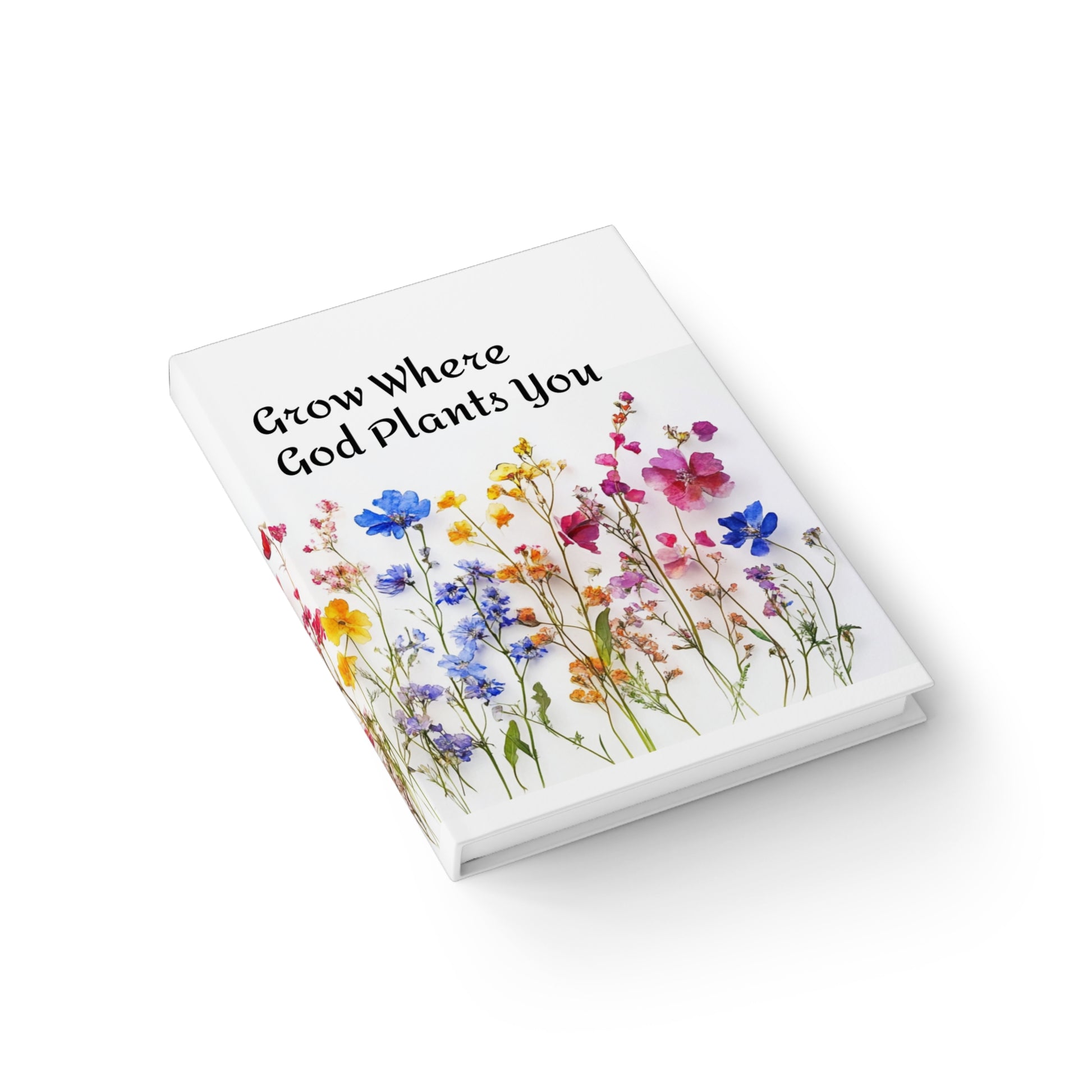 Faith-Based Journal - Ruled Line, Inspirational Notebook, Religious Diary, Prayer Planner